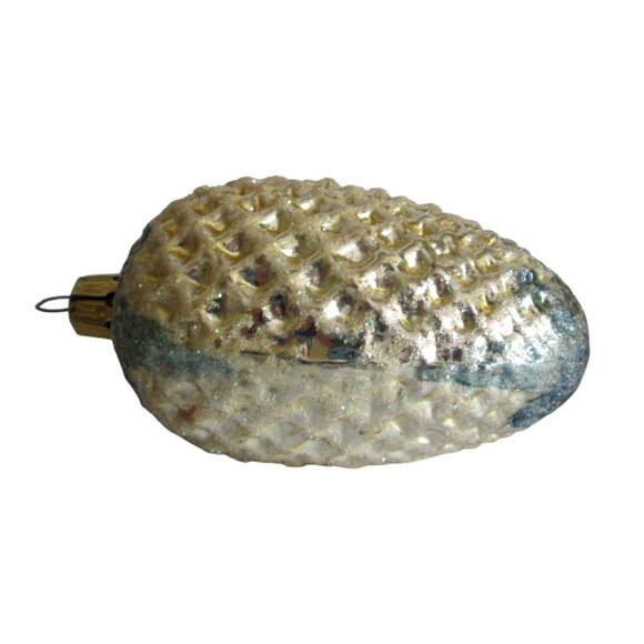 Pinecone Christmas Glass Germany Ornament Bauble - Christmas Tree Decoration - Picture 4 of 6